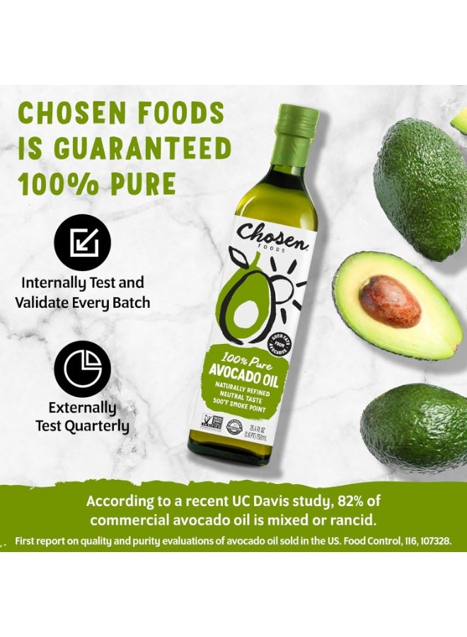 Chosen Foods 100% Pure Avocado Oil 16.9 fl oz - 500ml - Image 3